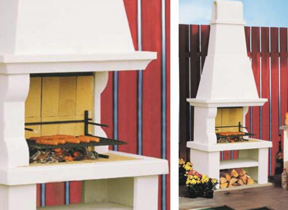 Nordpeis Riviera - outdoor fireplace and grill